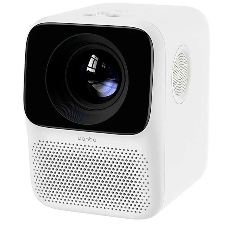 Projetor Wanbo T2 Max Android 9 1+16GB 1080P 450 ANSI Auto Focus Branco