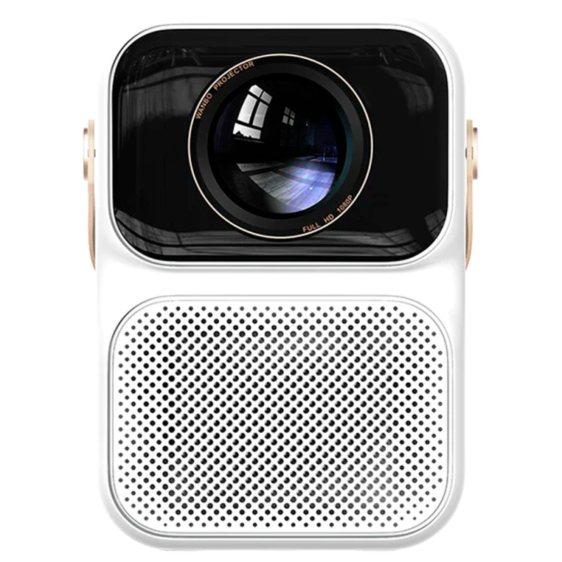 Projetor Wanbo T6 Max Android 9 2GB+16GB 1080P 650 ANSI Auto Focus - Branco