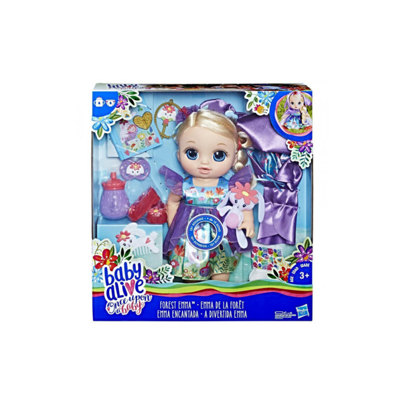 Boneca Hasbro Baby Alive a Divertida Emma - E2467