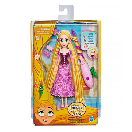 Hasbro Rapunzel Doll E0180 - Disney Princess with Hair Curler