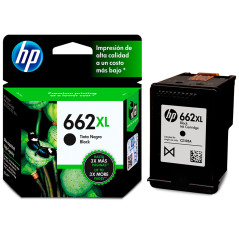 Cartucho HP 662XL Negro 6.5 ML – 360 páginas – CZ105AL