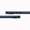 Notebook Apple MacBook Air A3114 M3 8C CPU/10C GPU/16GB/512GB SSD/15.3" Meia Noite - MXD43LL/A