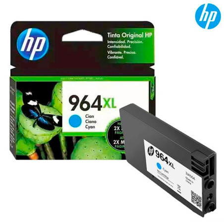 Cartucho HP 964XL Ciano - 3JA54AL