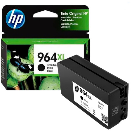 Cartucho HP 964XL Negro - 47.9ML, hasta 2.000 páginas