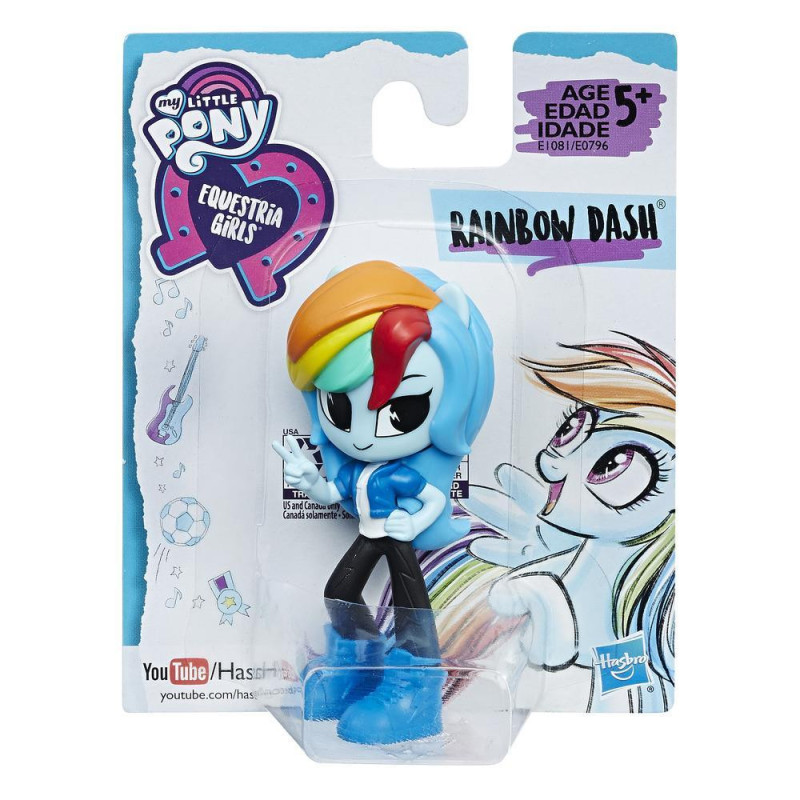 Boneca Hasbro My Little Pony E1081 Basic Rainbow Dash