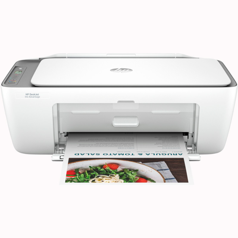 Impressora Multifuncional HP DeskJet Ink Advantage 2875 3 em 1 Wi-Fi Bivolt - Branca