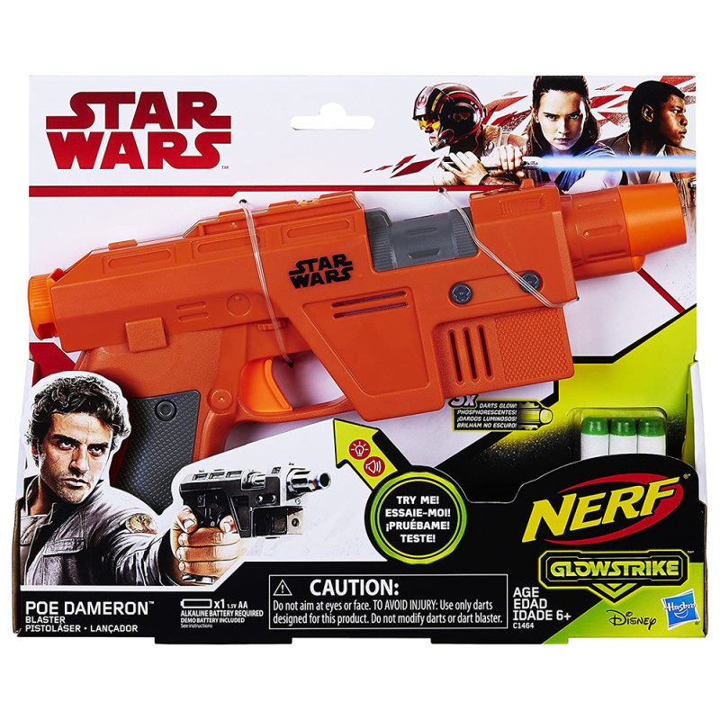 Lançador De Dardos Hasbro Nerf C1464 Star Wars Beta 2 Blaster - C1464