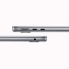 Notebook Apple MacBook Air A3113 M3 8C CPU/10C GPU/16GB/512GB SSD/13.6" Cinza Espacial - MXCR3LL/A