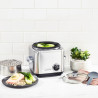 Panela Elétrica de Arroz Cuisinart CRC-800P1 Vaporizador 8 Xícaras 110V Inox