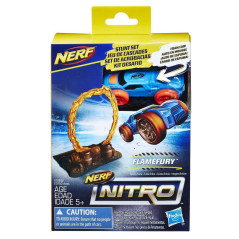 HASBRO NERF E1269 NITRO FLAMEFURY STUNT SET - E1269