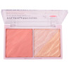 Paleta de Blush e Iluminador Ruby Rose HB 7533-2 - 2 cores