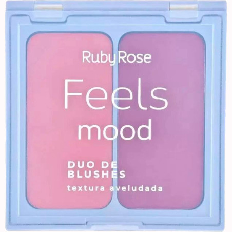 Blush em Pó Ruby Rose Feels Mood HB 870M