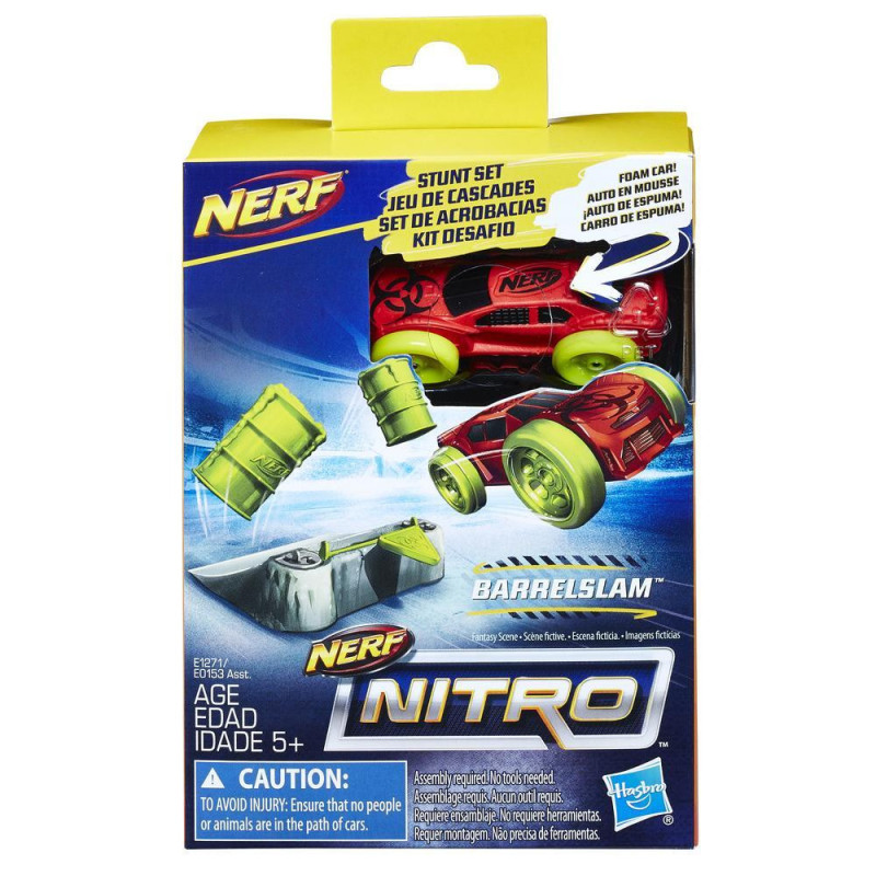 Set De Acrobacias Hasbro Nerf E1271 Nitro Barrel Slam - E1271
