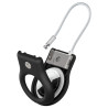 Suporte Seguro com Cabo para Airtag Belkin MSC009BTBK - Preto