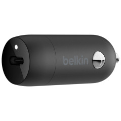 Belkin 20W USB-C Car Charger CCA003BTBK – Black Fast Charge