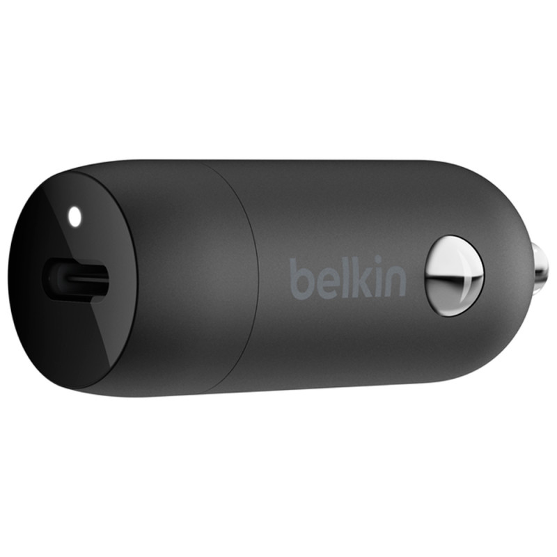 Belkin Car Charger 30W USB-C CCA004BTBK - Black, Compact