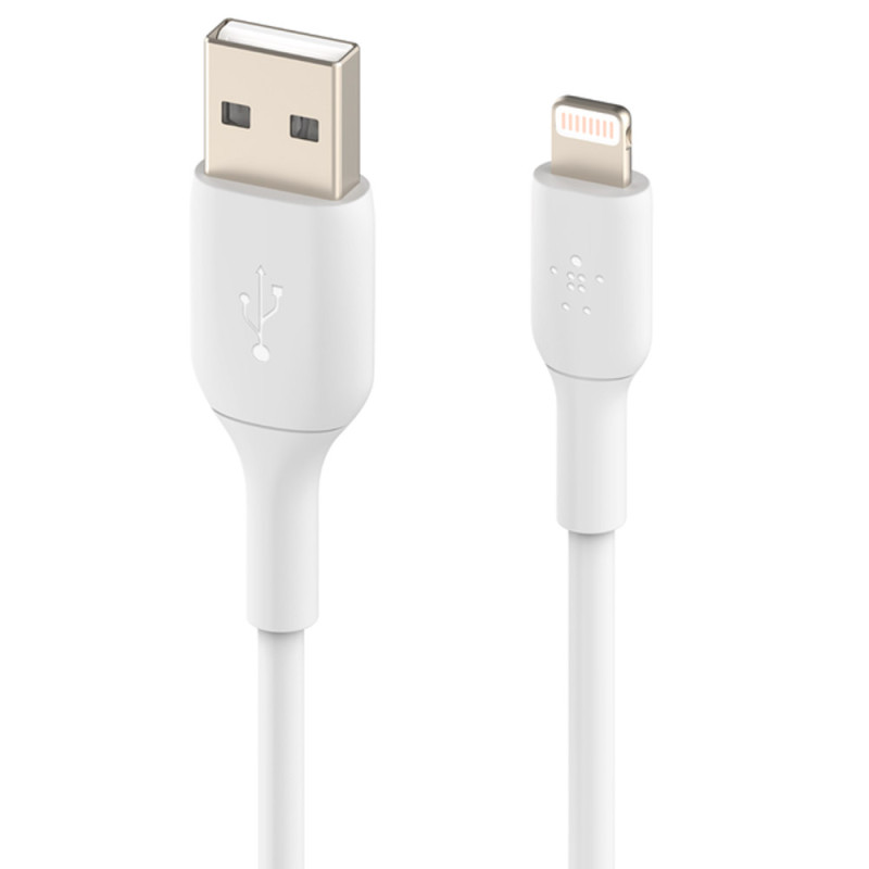 Cabo Belkin BoostCharge 2M USB-A/Lightning Branco - CAA001BT2MWH