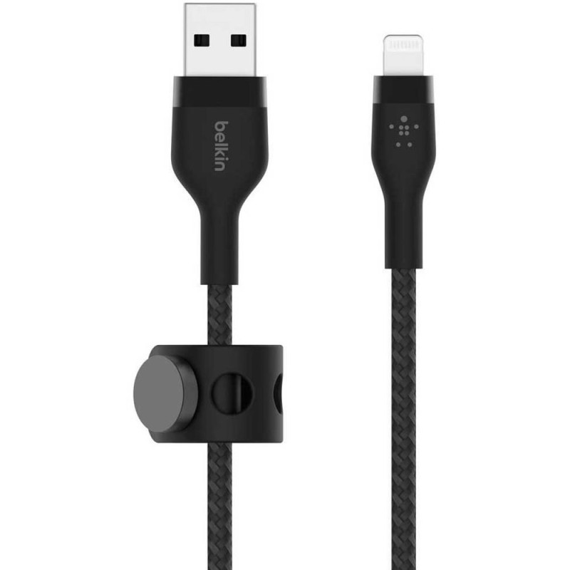 Cabo Belkin BoostCharge Pro 1M USB-A/Lightning Preto - CAA010BT1MBK
