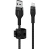 Cabo Belkin BoostCharge Pro 1M USB-A/Lightning Preto - CAA010BT1MBK