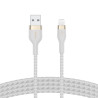 Cabo Belkin BoostCharge Pro 1M USB-A/Lightning Branco - CAA010BT1MWH