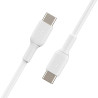 Cabo Belkin BoostCharge 1M USB-C/USB-C Branco - CAB003BT1MWH