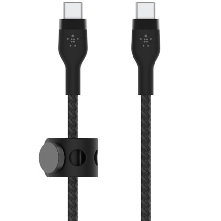 Cabo Belkin BoostCharge Pro Flex 2M USB-C/USB-C 60W Preto - CAB011BT2MBK