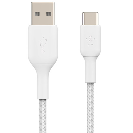 Cabo Belkin BoostCharge 2M USB-C/USB-A Branco - CAB002BT2MWH