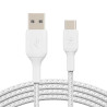 Cabo Belkin BoostCharge 2M USB-C/USB-A Branco - CAB002BT2MWH