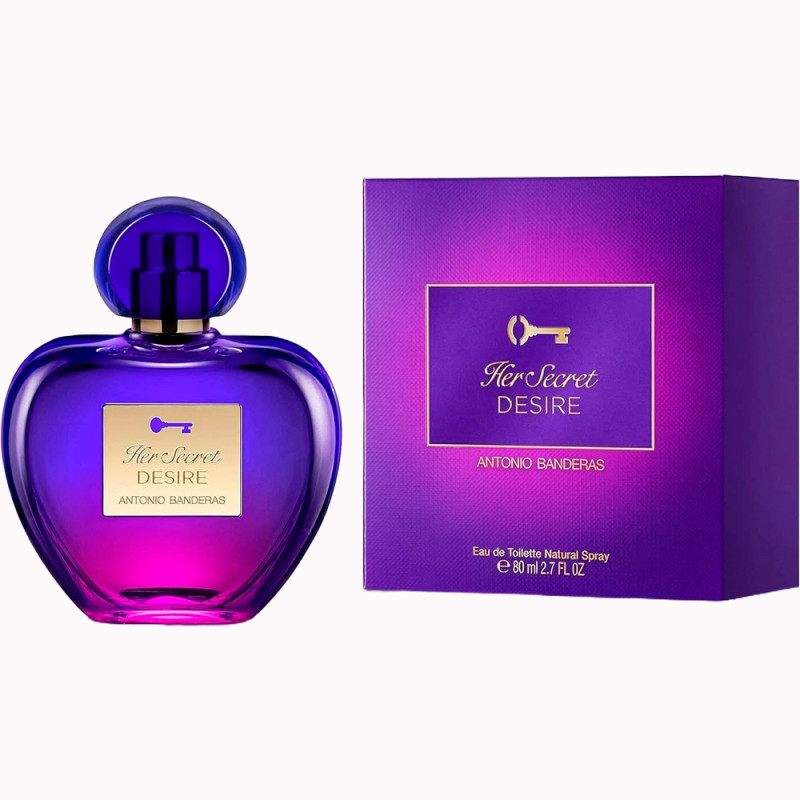 Her Secret Desire Antonio Banderas Eau de Toilette 80ML