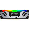 Memória Kingston DDR5 32GB 6400MHz Fury Renegade RGB Silver KF564C32RSA-32
