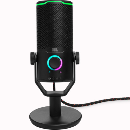 Microfone para Stream JBL Quantum Stream Studio Cardioide/Omnidirecional USB - Preto JBLSTRMSTUDIOBLKAM