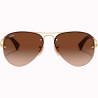 Óculos Ray Ban Unissex RB3449 001/13 59 - Ouro Polido