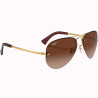 Óculos Ray Ban Unissex RB3449 001/13 59 - Ouro Polido