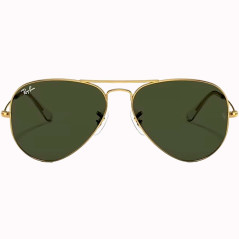 Óculos Ray Ban Masculino RB3025 L0205 58 - Ouro Polido