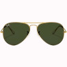 Óculos Ray Ban Masculino RB3025 L0205 58 - Ouro Polido