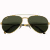 Óculos Ray Ban Unissex RB3625 919631 58 - Ouro Polido