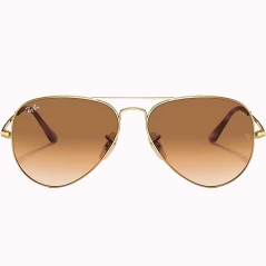 Óculos Ray Ban Unissex RB3689 914751 58 - Ouro Polido