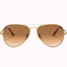 Óculos Ray Ban Unissex RB3689 914751 58 - Ouro Polido