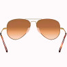 Óculos Ray Ban Unissex RB3689 914751 58 - Ouro Polido