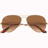 Óculos Ray Ban Unissex RB3689 914751 58 - Ouro Polido