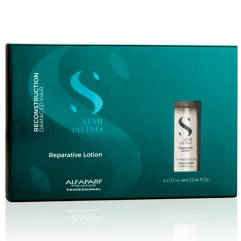 Ampola Alfaparf Semi Di Lino Reparative Lotion 13ML – 6 Peças