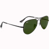 Óculos Ray Ban Unissex RB3689 914831 58 - Preto Polido