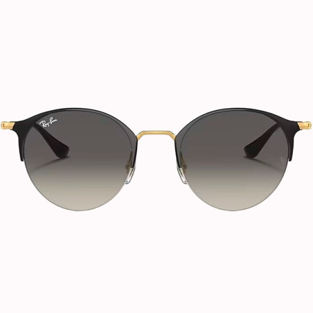 Óculos Ray Ban Unissex RB3578 187/11 50 - Preto Polido sobre Ouro