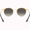Óculos Ray Ban Unissex RB3578 187/11 50 - Preto Polido sobre Ouro