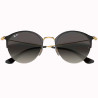 Óculos Ray Ban Unissex RB3578 187/11 50 - Preto Polido sobre Ouro