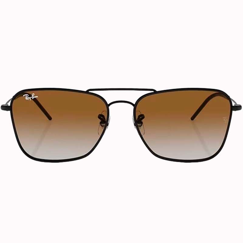 Óculos Ray Ban Unissex RBR0102S 002/CB 58 - Preto Polido