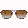 Óculos Ray Ban Unissex RBR0102S 002/CB 58 - Preto Polido