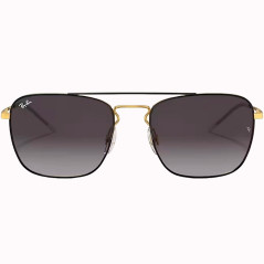 Óculos Ray Ban Unissex RB3588 90548G 55 - Preto Polido...
