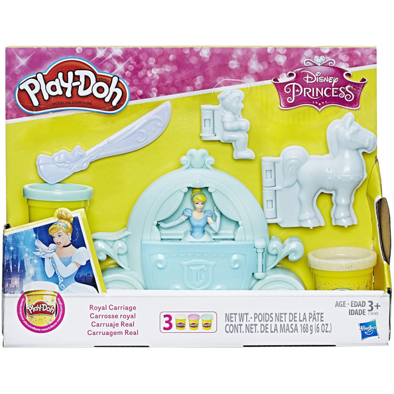 Carruagem Real Play-Doh C1045 Cinderela - Brinquedo Hasbro