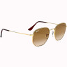 Óculos Ray Ban Unissex RB3548 001/51 51 - Ouro Polido